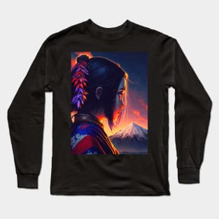 Beautiful japanese princess Long Sleeve T-Shirt